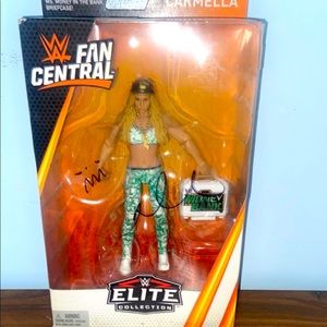 WWE CARMELLA AUTOGRAPHED ACTION FIGURE